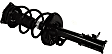 Front, Driver and Passenger Side Fully Loaded Struts, FWD