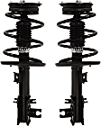 2016 Nissan Altima - Front, Driver and Passenger Side Fully Loaded Strut, Sedan