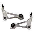 Front, Driver and Passenger Side, Lower Control Arms