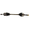 Front, Driver and Passenger Side Axle Assembly, Automatic Transmission