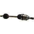 Front, Driver and Passenger Side Axle Assembly, Automatic Transmission