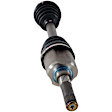 Front, Driver and Passenger Side Axle Assembly - New Set of 2 AWD, 2.5L, 4Cyl