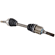 Front, Driver and Passenger Side Axle Assembly - New Set of 2 AWD, 2.5L, 4Cyl
