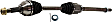 Front, Driver and Passenger Side Axle Assembly - New Set of 2 AWD, 2.5L, 4Cyl