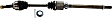 Front, Driver and Passenger Side Axle Assembly - New Set of 2 AWD, 2.5L, 4Cyl