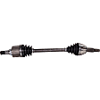2013 Nissan Altima - Front, Driver and Passenger Side Axle Assembly, New, 2.5L 4Cyl Sedan