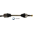 2013 Nissan Altima S - Front, Driver and Passenger Side Axle Assembly, New, 2.5L 4Cyl Coupe