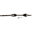 2013 Nissan Altima S - Front, Driver and Passenger Side Axle Assembly, New, 2.5L 4Cyl Coupe