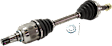 2007 Nissan Murano - Front, Driver and Passenger Side Axle Assembly, New, FWD, 3.5L 6Cyl