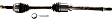 Front, Driver and Passenger Side Axle Assemblies, Automatic CVT Transmission, SE-R Model, 4 Cyl., 2.5L Engine