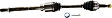 Front, Driver and Passenger Side Axle Assemblies, Automatic CVT Transmission, SE-R Model, 4 Cyl., 2.5L Engine