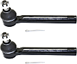 Front, Driver and Passenger Side, Outer Tie Rod Ends