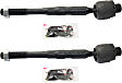 Front, Driver and Passenger Side, Inner Tie Rod Ends