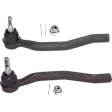 Front, Driver and Passenger Side, Outer Tie Rod Ends