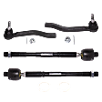 Front, Driver and Passenger Side, Inner and Outer Tie Rod Ends