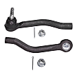 Front, Driver and Passenger Side, Outer Tie Rod Ends
