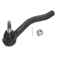Front, Driver and Passenger Side, Outer Tie Rod Ends