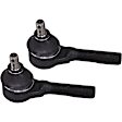 Front, Driver and Passenger Side, Outer Tie Rod Ends