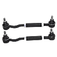 Tie Rod Assembly - Front, Driver and Passenger Side, Set of 2
