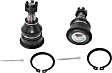 Front, Driver and Passenger Side, Lower Ball Joints