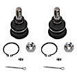 Front, Driver and Passenger Side, Lower Ball Joints