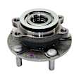 Front and Rear, Driver and Passenger Side Wheel Hub, 5 Lugs, With Bearing, FWD, 1.6L, 4Cyl