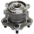 Front and Rear, Driver and Passenger Side Wheel Hub, 5 Lugs, With Bearing, AWD, 1.6L, 4Cyl
