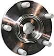 Front, Driver and Passenger Side Wheel Hub, 5 Lugs, Without Bearing, 2.5L, 4Cyl