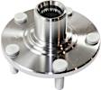 Front, Driver and Passenger Side Wheel Hub, 5 Lugs, Without Bearing, 2.5L, 4Cyl