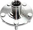 Front, Driver and Passenger Side Wheel Hub, 5 Lugs, Without Bearing, 2.5L, 4Cyl