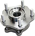 2017 Nissan Rogue - Front Wheel Hub, AWD, 5 Lugs, With Bearing