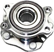2017 Nissan Rogue - Front Wheel Hub, AWD, 5 Lugs, With Bearing