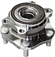 2017 Nissan Rogue - Front Wheel Hub, AWD, 5 Lugs, With Bearing