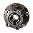 2015 Nissan Rogue Select S - Front, Driver and Passenger Side Wheel Hub, 5 Lugs, With Bearing