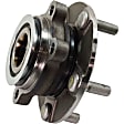 2012 Nissan Rogue - Front and Rear, Driver and Passenger Side Wheel Hub, AWD, 5 Lugs, With Bearing