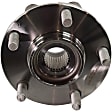 2012 Nissan Rogue - Front and Rear, Driver and Passenger Side Wheel Hub, AWD, 5 Lugs, With Bearing