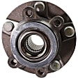 2012 Nissan Rogue - Front and Rear, Driver and Passenger Side Wheel Hub, AWD, 5 Lugs, With Bearing