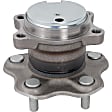 Rear, Driver and Passenger Side Wheel Hub, 5 Lugs, With Bearing, 2.5L, 4Cyl