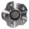 Rear, Driver and Passenger Side Wheel Hub, 5 Lugs, With Bearing, FWD