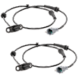 Rear, Passenger Side ABS Speed Sensor Set of 2
