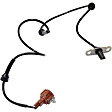 Rear, Driver and Passenger Side ABS Speed Sensor Set of 2