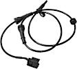 Front, Driver and Passenger Side ABS Speed Sensor Set of 2