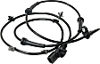 Rear, Driver and Passenger Side ABS Speed Sensors