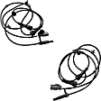 Front, Driver and Passenger Side ABS Speed Sensors
