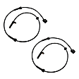Front, Driver and Passenger Side ABS Speed Sensor Set of 2