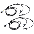 Rear, Driver and Passenger Side ABS Speed Sensors