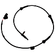 Rear, Driver and Passenger Side ABS Speed Sensors