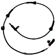 Rear, Driver and Passenger Side ABS Speed Sensors