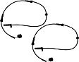 Front, Driver and Passenger Side ABS Speed Sensors