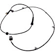 Front, Driver and Passenger Side ABS Speed Sensors